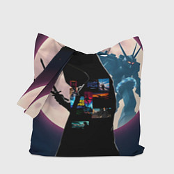 Сумка-шопер Для любителя аниме, цвет: 3D-принт