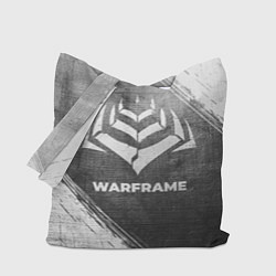 Сумка-шоппер Warframe - grey gradient