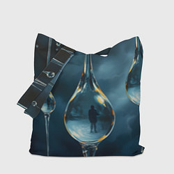 Сумка-шоппер Люди в каплях