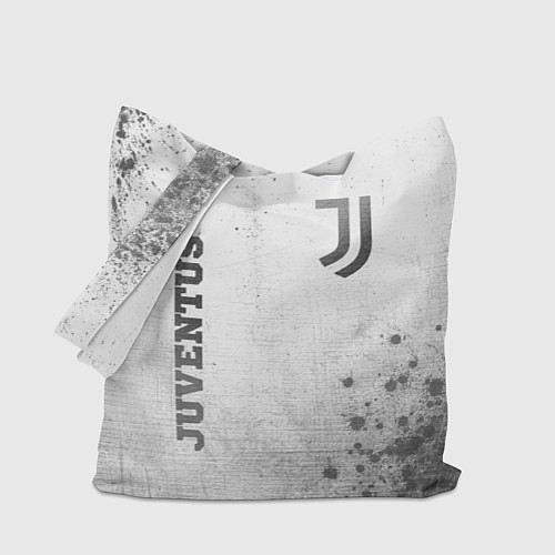 Сумка-шоппер Juventus - white gradient вертикально / 3D-принт – фото 1