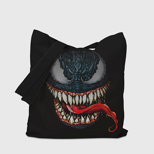 Сумка-шоппер Веном зубастый / 3D-принт – фото 1