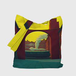 Сумка-шоппер Арт с поездом