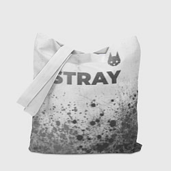 Сумка-шопер Stray - white gradient посередине, цвет: 3D-принт
