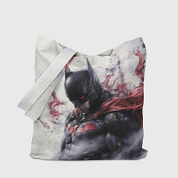 Сумка-шопер Бэтмен в тумане, цвет: 3D-принт