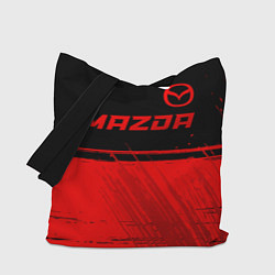 Сумка-шоппер Mazda - red gradient посередине