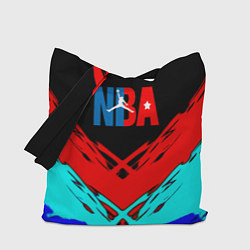 Сумка-шоппер NBA краски геометрия