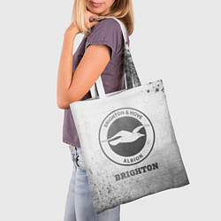 Сумка-шопер Brighton - white gradient, цвет: 3D-принт — фото 2