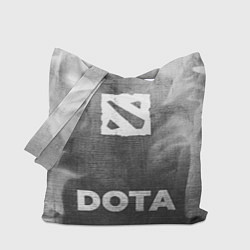 Сумка-шопер Dota - grey gradient по-центру, цвет: 3D-принт