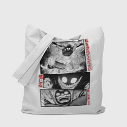 Сумка-шопер DanDaDan: Fight, цвет: 3D-принт
