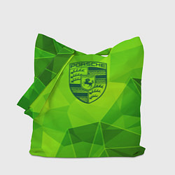 Сумка-шоппер Porsche green poly