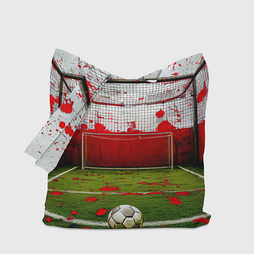 Сумка-шоппер Мини-футбол / 3D-принт – фото 1