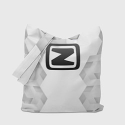 Сумка-шоппер Zotye white poly