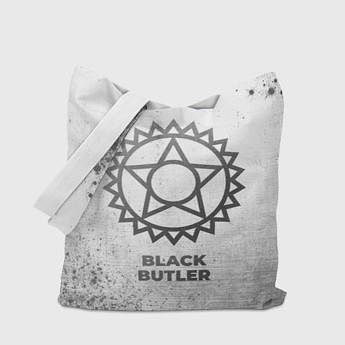 Сумка-шоппер Black Butler - white gradient / 3D-принт – фото 1