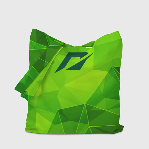 Сумка-шоппер Need for Speed green poly / 3D-принт – фото 1