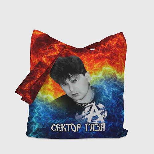 Сумка-шоппер Сектор газа Юрий Хой / 3D-принт – фото 1