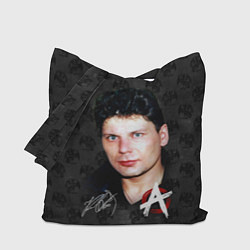 Сумка-шопер Юрий Хой из Сектор газа, цвет: 3D-принт