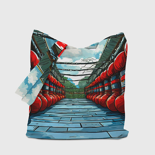 Сумка-шоппер Зал Муай Тай / 3D-принт – фото 1