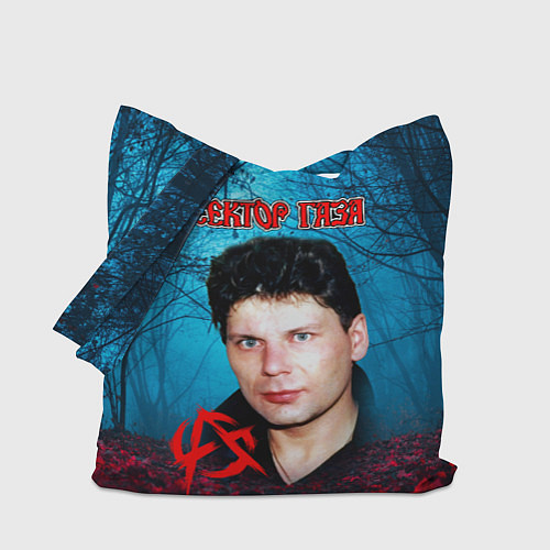 Сумка-шоппер Сектор газа вечерний лес / 3D-принт – фото 1