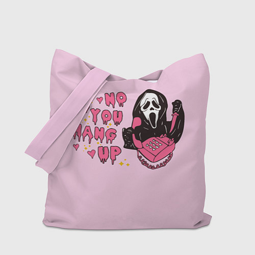 Сумка-шоппер Крик по телефону / 3D-принт – фото 1