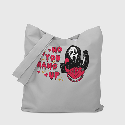 Сумка-шоппер Крик призрачный разговор / 3D-принт – фото 1