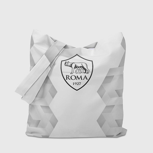 Сумка-шоппер Roma white poly / 3D-принт – фото 1