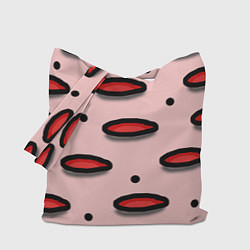 Сумка-шопер Круги маркер - паттерн, цвет: 3D-принт
