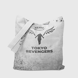 Сумка-шопер Tokyo Revengers - white gradient, цвет: 3D-принт