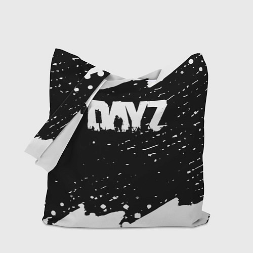 Сумка-шоппер Dayz геометрия краски / 3D-принт – фото 1