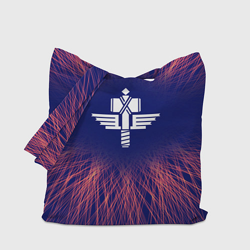 Сумка-шоппер Manowar red energy / 3D-принт – фото 1