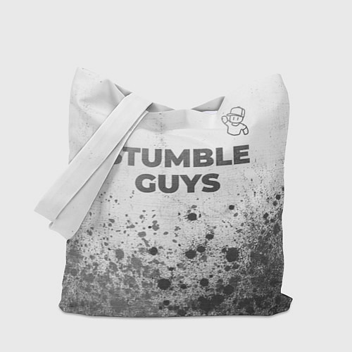 Сумка-шоппер Stumble Guys - white gradient посередине / 3D-принт – фото 1