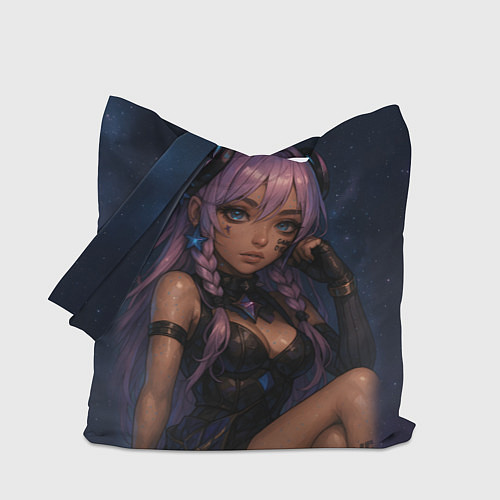 Сумка-шоппер Ситлали со звездами - Genshin Impact / 3D-принт – фото 1