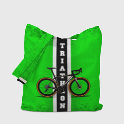 Сумка-шопер Triathlon, цвет: 3D-принт