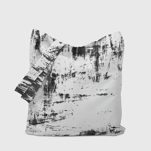 Сумка-шоппер Color black and white / 3D-принт – фото 1