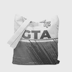 Сумка-шоппер GTA - white gradient посередине