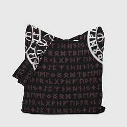 Сумка-шопер Руны викингов, цвет: 3D-принт