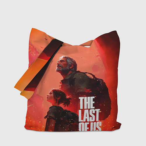 Сумка-шоппер The last of us Joel Ellie / 3D-принт – фото 1
