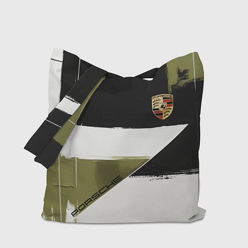 Сумка-шоппер Porsche эмблема / 3D-принт – фото 1