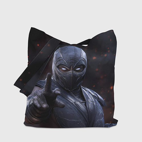 Сумка-шоппер Нуб Сайбот и искры / 3D-принт – фото 1