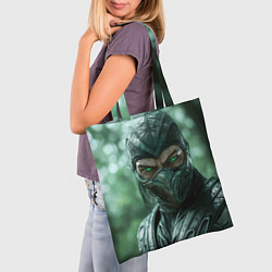 Сумка-шопер Reptile Moral Kombat, цвет: 3D-принт — фото 2