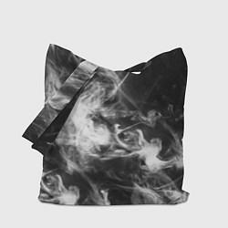 Сумка-шопер Густой дым, цвет: 3D-принт