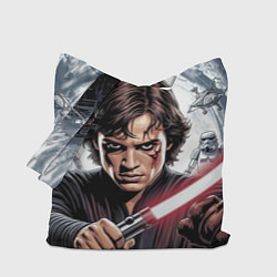 Сумка-шопер Энакин Скайуокер Anakin Skywalker, цвет: 3D-принт