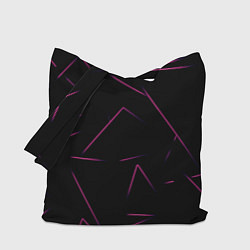 Сумка-шопер Color pink line, цвет: 3D-принт