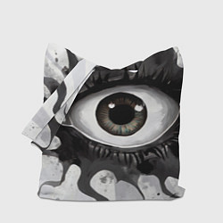 Сумка-шоппер Глаз и щупальца - психоделика