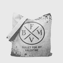 Сумка-шоппер Bullet For My Valentine - white gradient