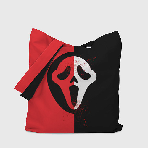 Сумка-шоппер Маска крик / 3D-принт – фото 1
