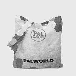Сумка-шоппер Palworld - white gradient по-центру