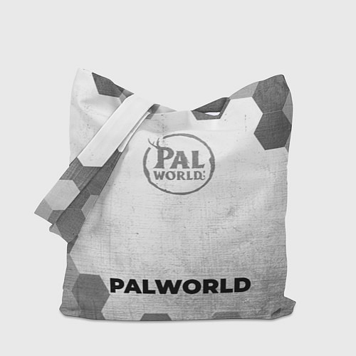 Сумка-шоппер Palworld - white gradient по-центру / 3D-принт – фото 1