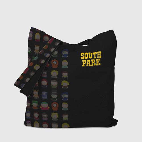 Сумка-шоппер South park half pattern / 3D-принт – фото 1
