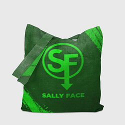 Сумка-шопер Sally Face - green gradient, цвет: 3D-принт