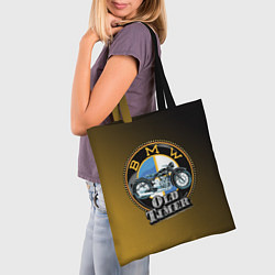 Сумка-шопер Ретро мотоцикл BMW, цвет: 3D-принт — фото 2